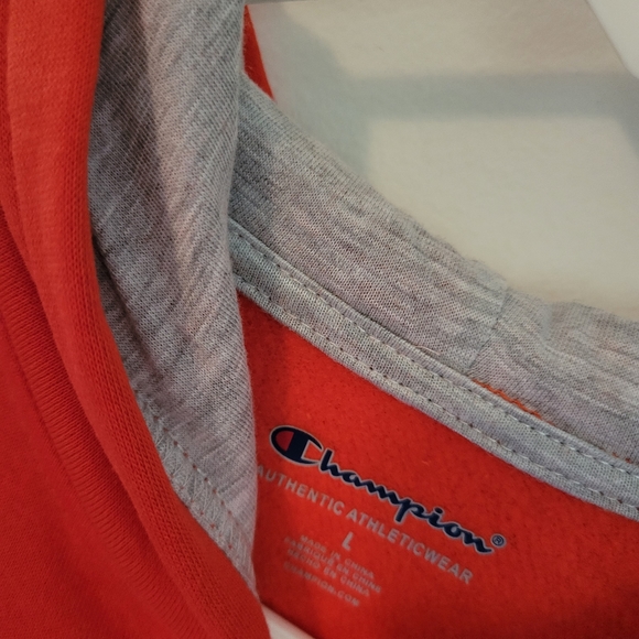 Kids Champion Sweatshirt: Spicy Orange - Picture 4 of 5